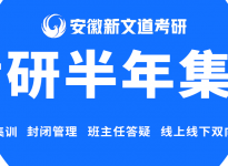 南京“双一流”，去安徽了|合肥新文道考研集训营