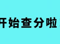 今日起陆续查分！这个查分通道又快又稳！